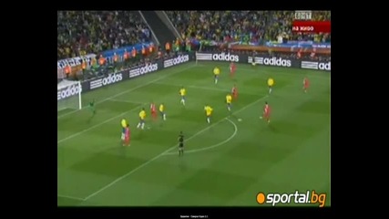 World Cup 10 - Brazil 2 - 1 Korea Dpr