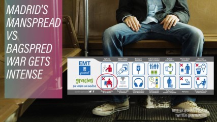 Madrid vs. manspreading: Are you guilty of this taboo?