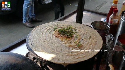 Бърза Храна на улицата в Мумбай - Sada Dosa