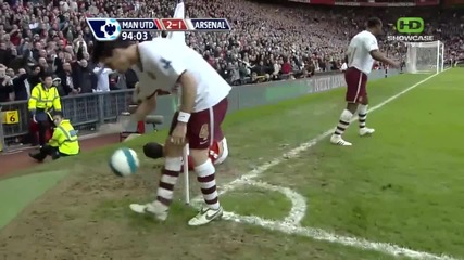 Kristiano Ronaldo pravi na ludi niakolko igracha na Arsenal. 