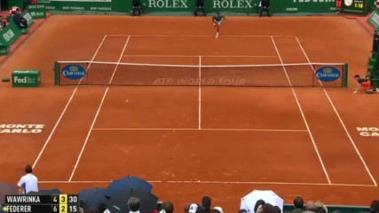 Stan Wawrinka vs Roger Federer Monte Carlo 2014