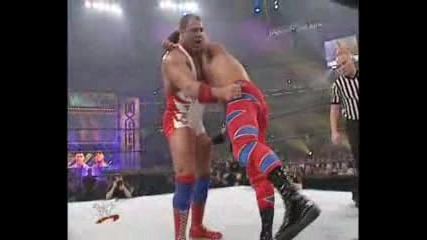 Wrestlemania X7 - Kurt Angle Vs. Chris Benoit