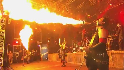 Rammstein Performs 'feuer Frei' Live
