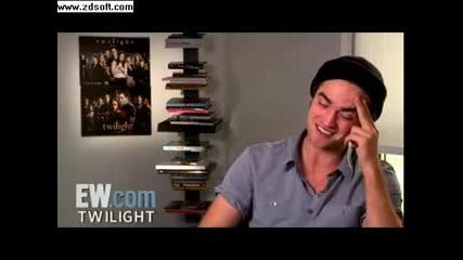 Twilight Ew Interview with Robert Pattinson 3 of 5