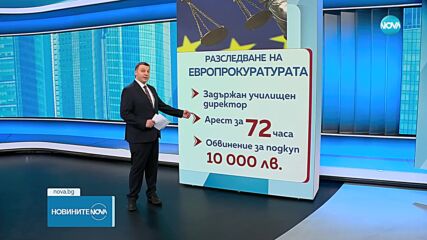 Какво се знае до момента за задържането на директорка на училище в София