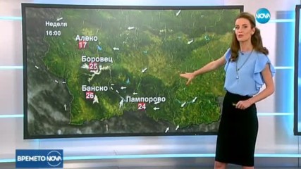 Прогноза за времето (30.07.2017 - обедна емисия)