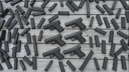 Glock 19 rapid fire 