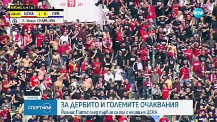 Йоанис Питас за дербито и големите очаквания