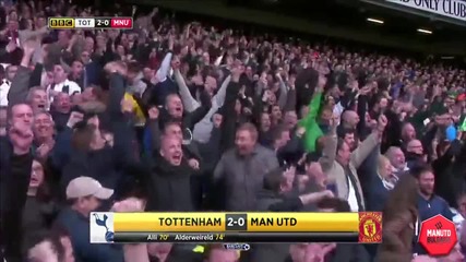 Highlights: Tottenham Hotspur - Manchester United 10/04/2016