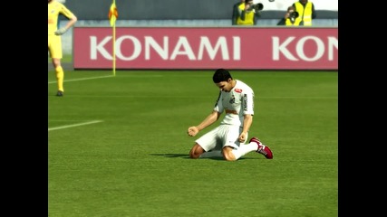 Pes 2013 Penalty shootout : Santos vs Lazio