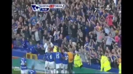 Everton 1-0 Chelsea ( Beckford )