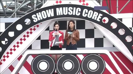 Tiffany & Yuri - Mc cuts ~ Music Core (15.10.2011)