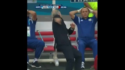 Треньора на Аржентина за малко да падне !