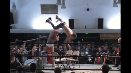 The Young Bucks (c) vs Word`s Cutest Tag Team- Pwg Tag Team Champioship, Warfare Guerilla Match