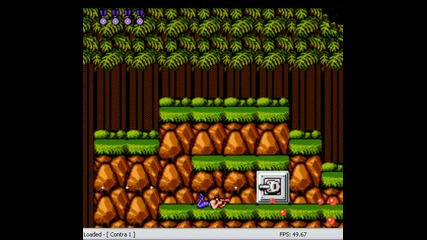 My Gameplay on Contra 1 on the Nintendo Emulator 