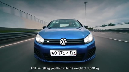 Tест драйв на Vw Golf R Hgp 700 кс.