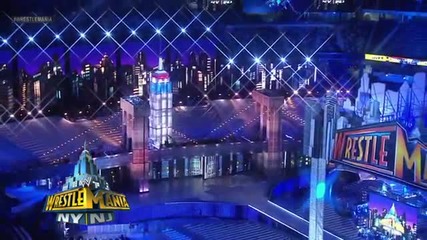 Creating the Wrestlemania 29 set: Wwe.com April 7, 2013