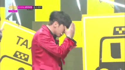 140208 Minwoo ( Shinhwa ) - Taxi @ Music Core