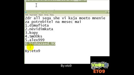 Потребител за май месец