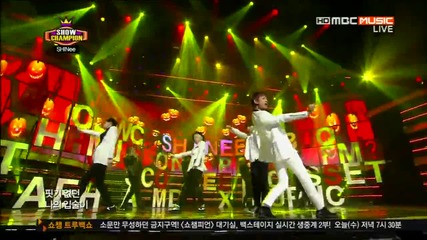 [130501] Shinee - Shine + Why so Serious @ Mbc Show Champion