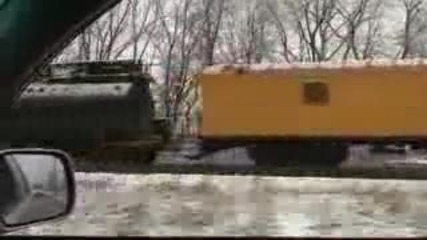 Loram Rail Grinder The Train From Hell. 1709 Lemont Il. 
