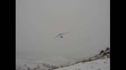 Зимен полет над Витановци с делта 05.02.06 