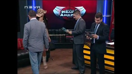 николета Лозанова в Шоуто на Иван и Андрей 02.06.10 част 1 