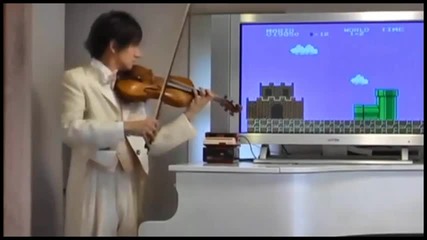 Super Mario изпълнено на цигулка 