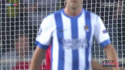 05.11.13 Реал Сосиедад 0 - 0 Манчестър Юнайтед - Най-доброто от мача