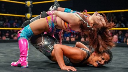 Shayna Baszler vs. Kairi Sane - NXT Women's Championship Match: WWE NXT, April 17, 2019