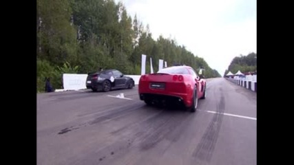 Corvette Z06 Supercharged vs Nissan Gt-r