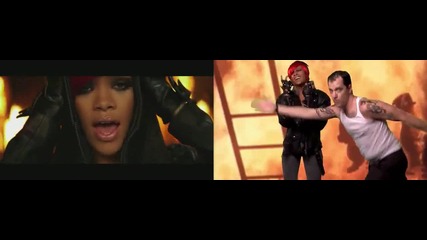 Eminem and Rihanna Пародия vs Оригинал 