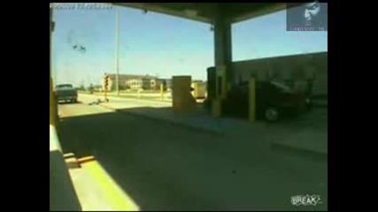 Ужасен инцидент на бензиностанция