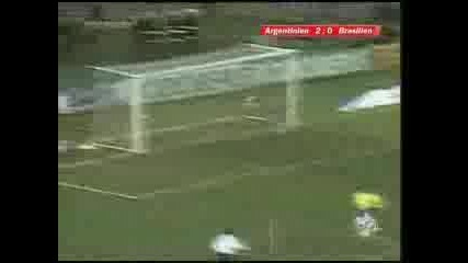 Riquelme Vs. Brazil