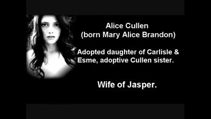 Jasper Hale and Alice - Twilight - let It Be Me 