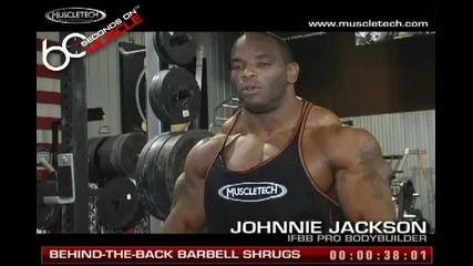 Shoulder Bodybuilding Muscle Workout '60 Seconds on Muscle' Bodybuilders training muscles Muscletech