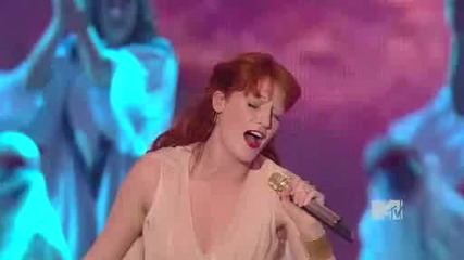Florence and the Machine - Dog Days Are Over ( Live Mtv Vma 2010 ) 