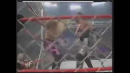W W F No Mercy 2000 - Chris Jericho vs. X - Pac Steel Cage [2/2]