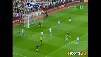 Астън Вила - Уест Хем 3:0 - 14.08.2010 