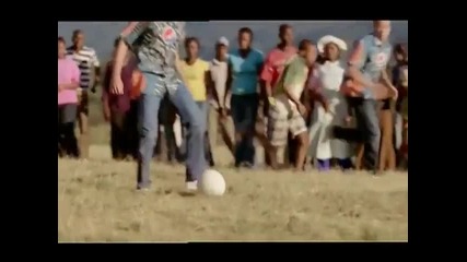 Messi, Kaka, Drogba, Lampard, Henry& Arshavin in Africa - Pepsi
