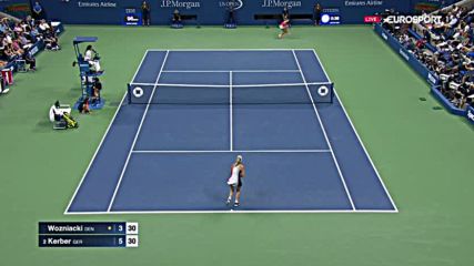 Angelique Kerbers top 10 shots of the Us Open