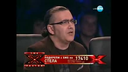 X Factor Bulgaria-стела-let it Be15.11.2011