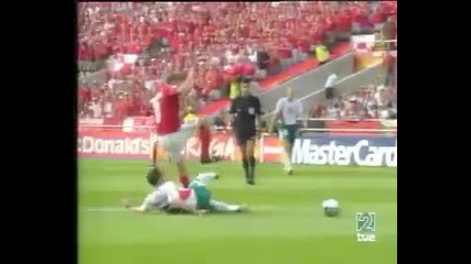 България - Дания 0:2 Евро 2004 18.06.2004 