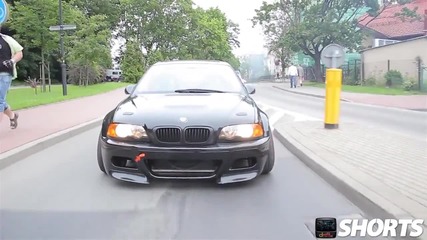 illegal e46 m3 street show