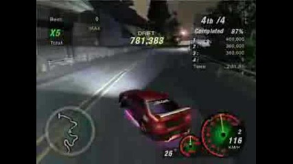 Nfs Underground 2 Drift 848,230 !!!