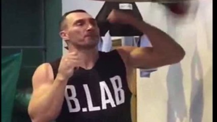 Владимир Кличко Тренира На Скоростната Круша 03 04 2017
