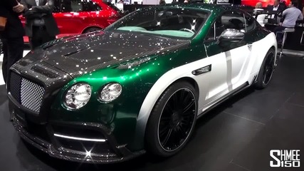 Брилянтно изпълнение: Mansory Gt Race 1000hp Bentley Continental
