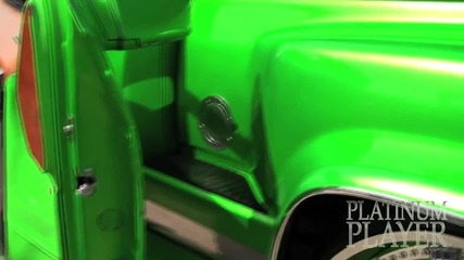 Candy Green Pick-up On Dub Floats- Georgia On My Mind Series