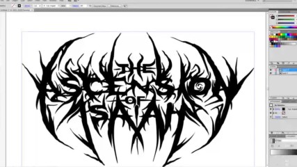 Openmind Art - How to create a Brutal Deathcore logo