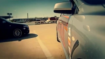 Evo 9 and Evo 10 Skid Pan Drifting - Quickshift